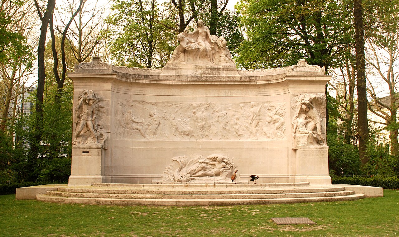 Monumento colonial belga no Congo, 1921