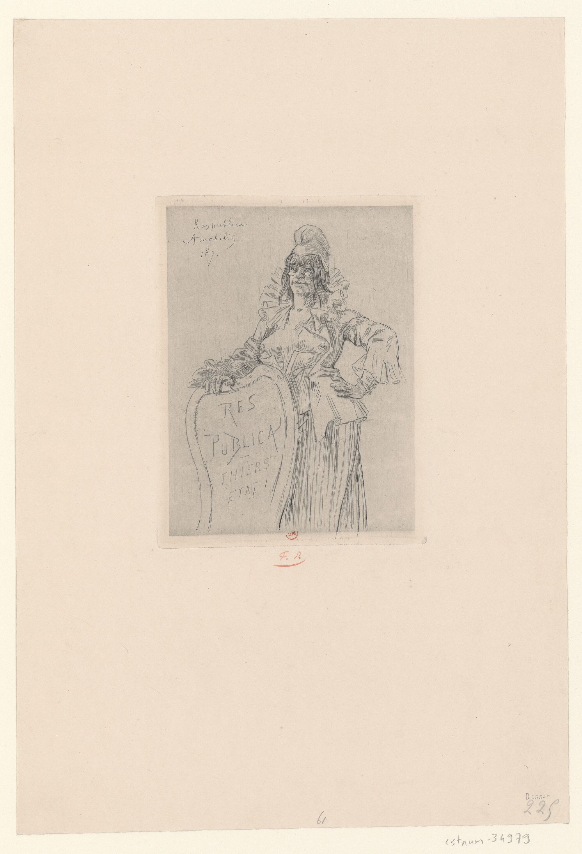 Félicien Rops, Respublica Amabilis, 1871